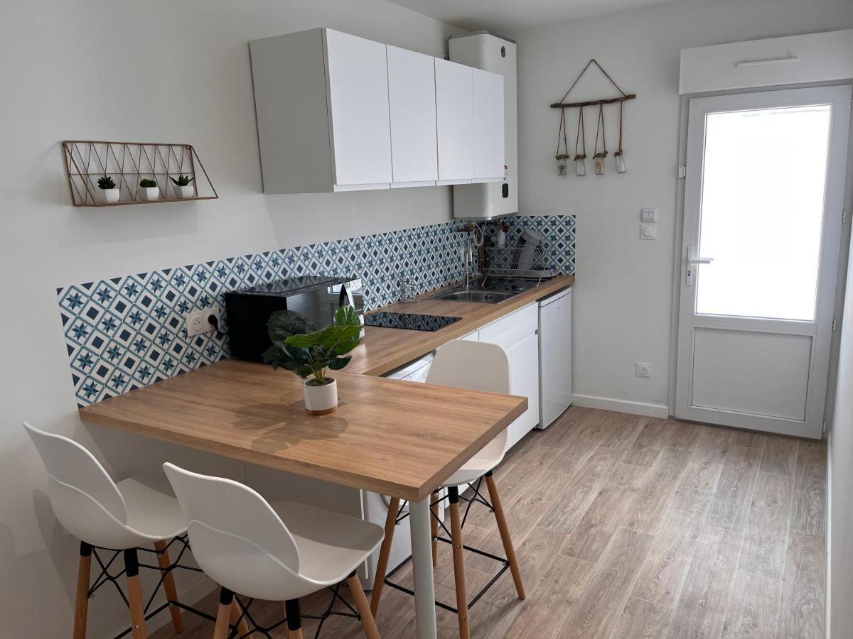 Studio Cosy Avec Terrasse, Proche Chantiers Et Airbus Saint-Nazaire  Eksteriør billede